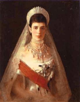 伊凡 尼古拉耶維奇 尅拉姆斯柯依 Portrait of the Empress Maria Feodorovna